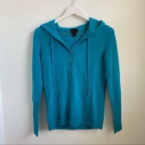 J.Crew Italian Cashmere hoodie sweater